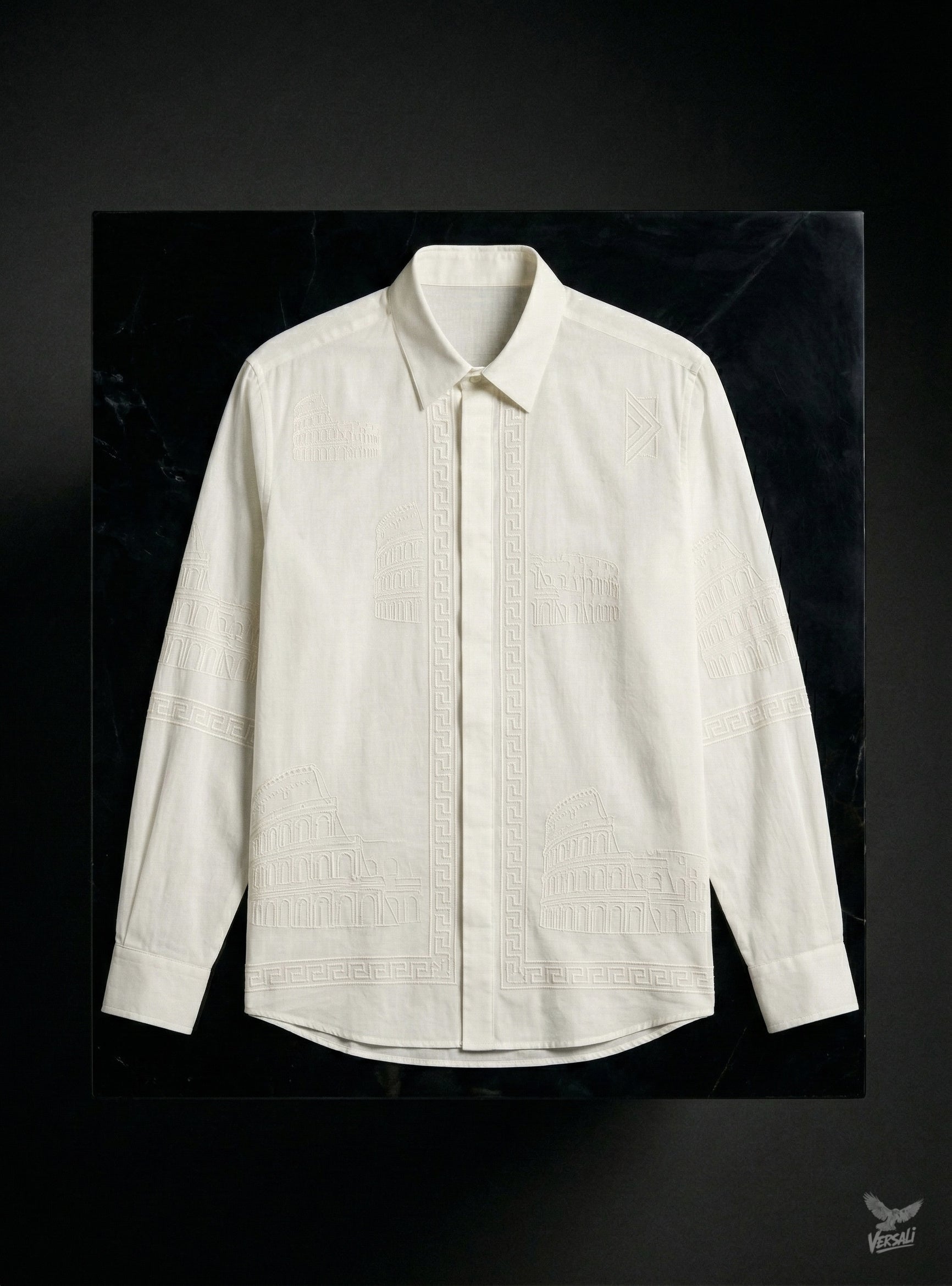 The Bosphorus Shirt - Mediterranean linen-silk blend