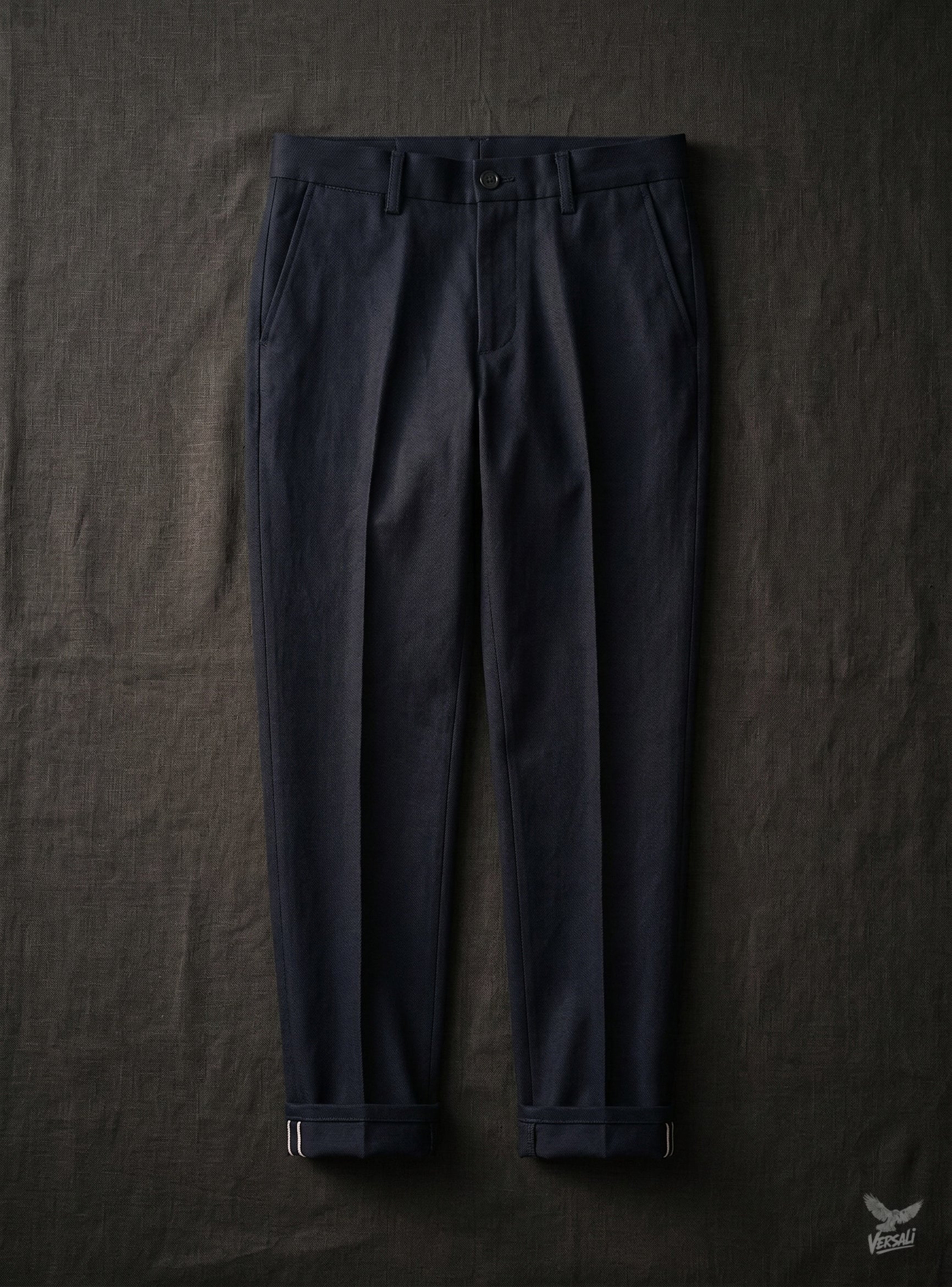 The Shibuya Trousers - Japanese selvedge cotton clean-line trousers