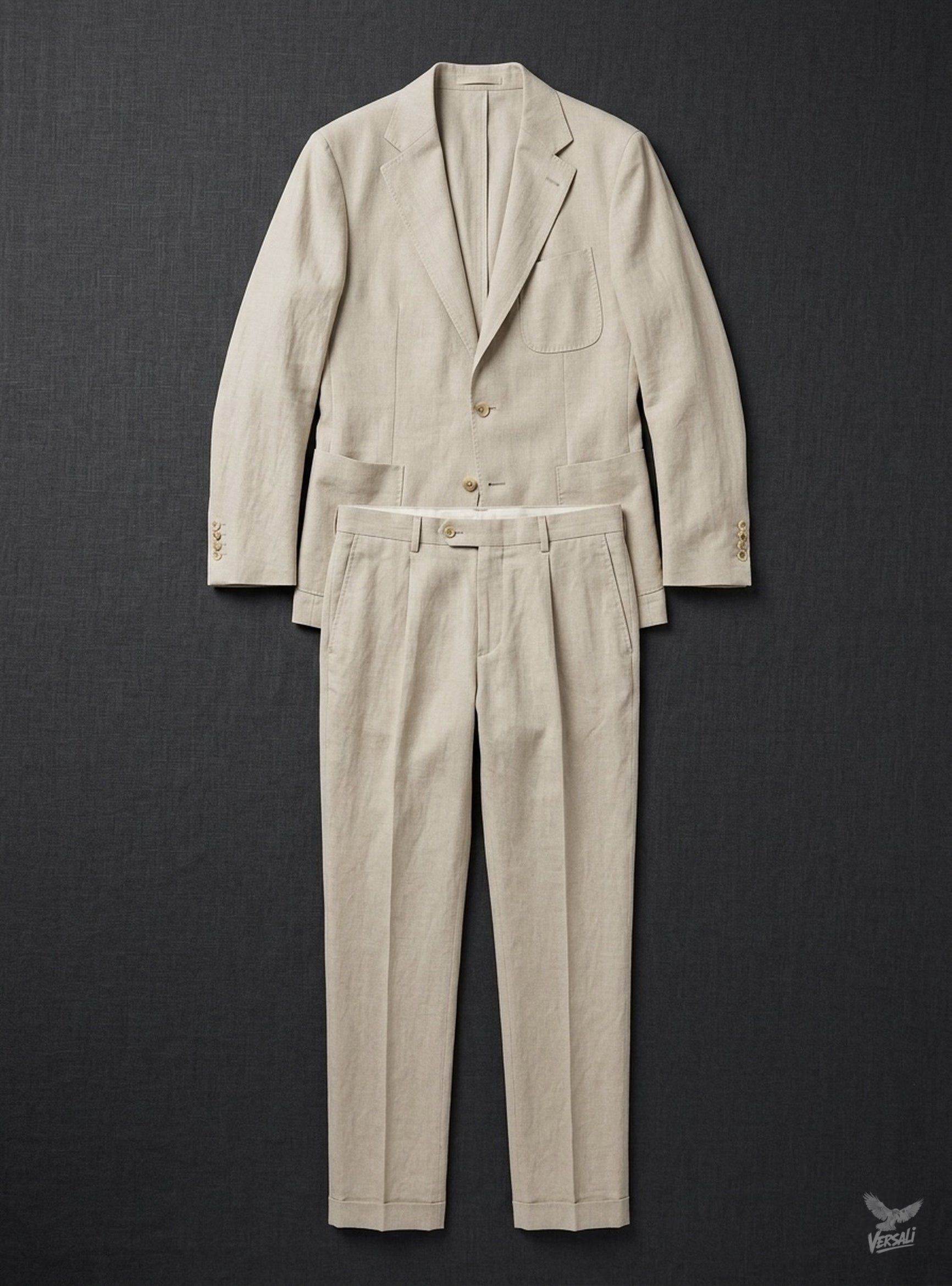 The Rivoli Linen Suit - Irish linen French-cut suit