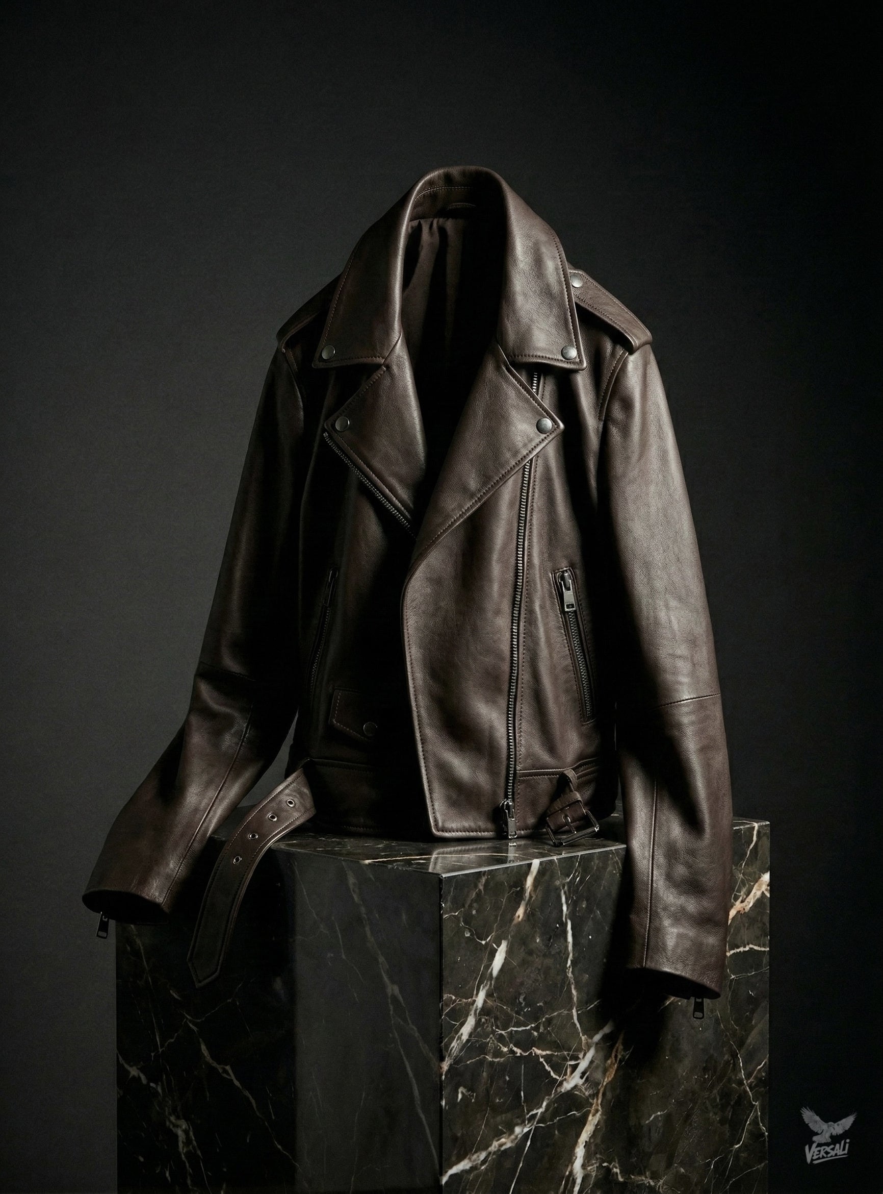 The Navigli Leather Jacket - Italian nappa lambskin