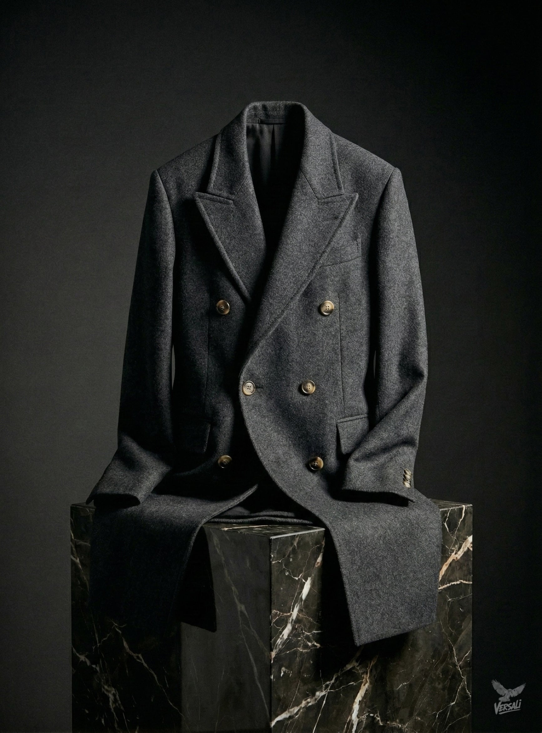 The Fifth Ave Overcoat - Loro Piana cashmere blend oversized coat