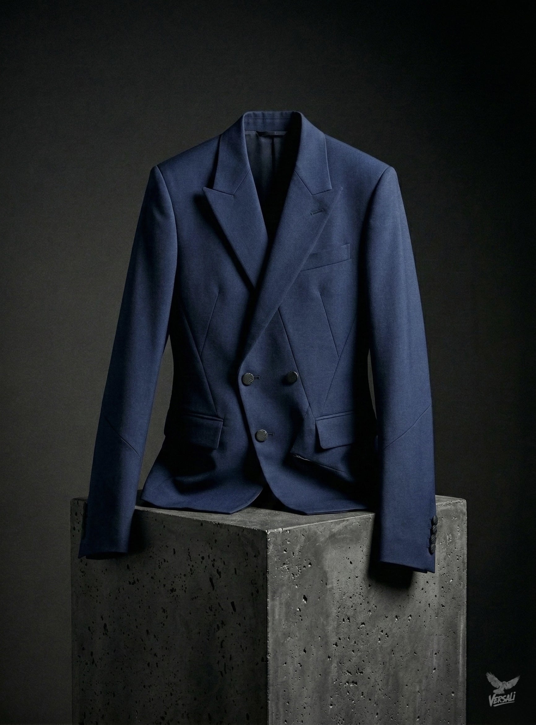 The Hongdae Blazer - Stretch wool gabardine slim-fit blazer